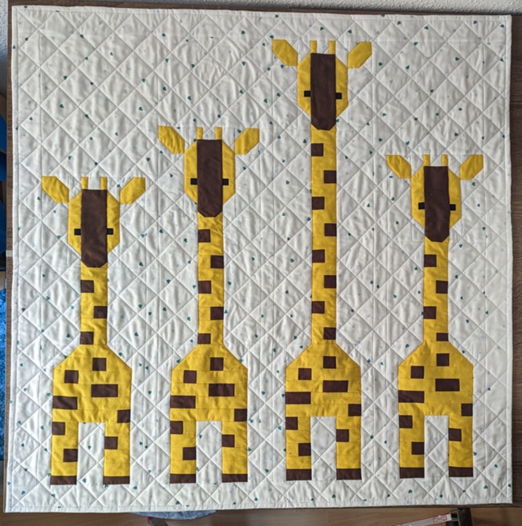 Babydecke Giraffen