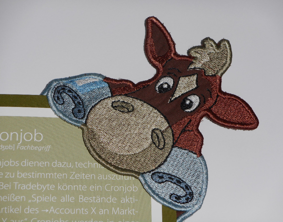 Lesezeichen 'Pferd' von Smartneedle