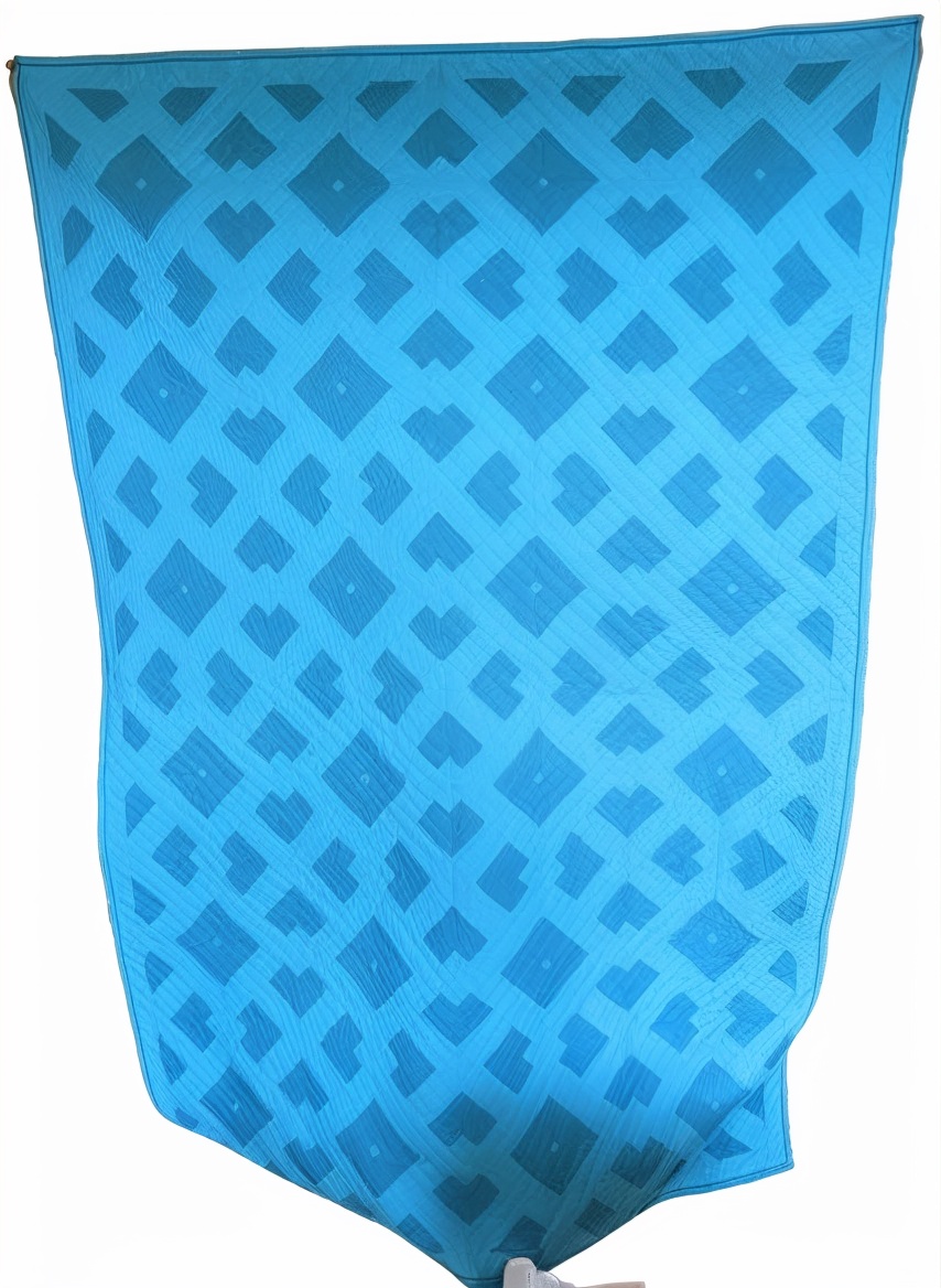 Quilt 'Meeresrauschen' von Markus Michalski