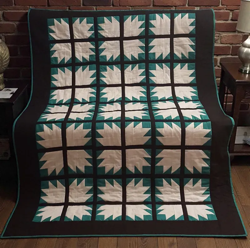 Traditional quilt block example