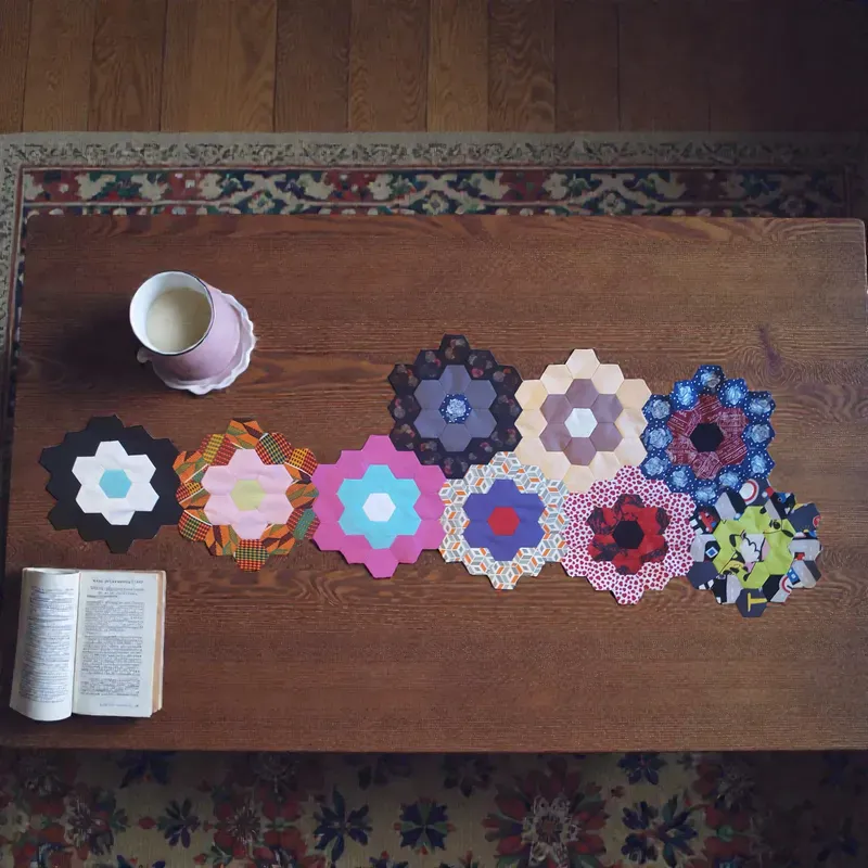 English Paper Piecing example