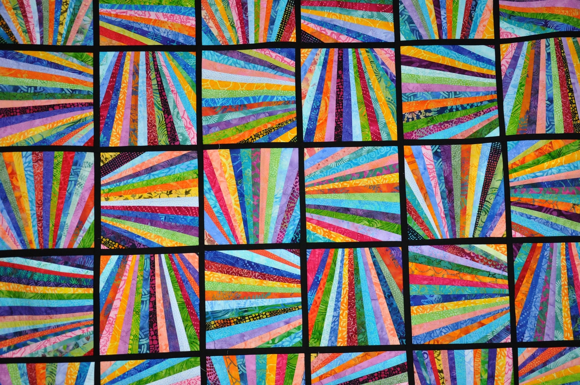 Modernes Quilt-Design Beispiel